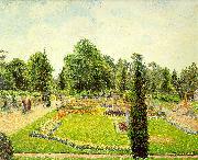 Camille Pissaro Kew, The Path to the Main Conservatory USA oil painting artist